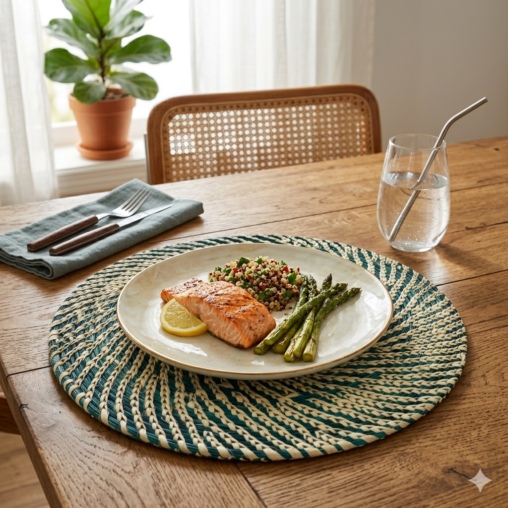 Placemat 6pcs (colored)